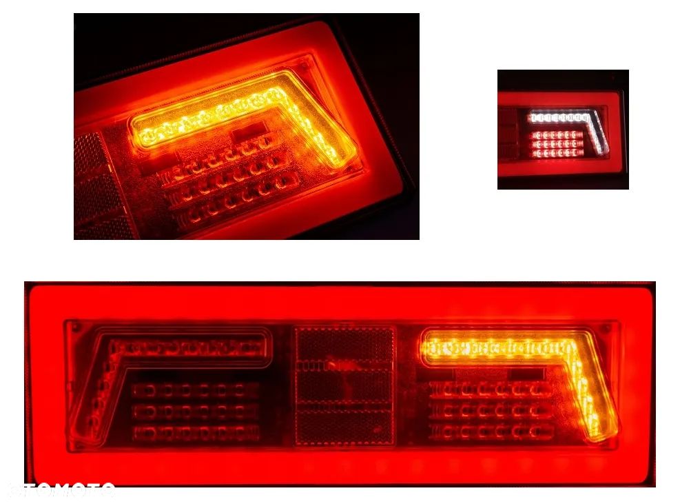 LAMPA TYLNA PRZYCZEPY ZESPOLONA LED DIODOWA LAWETA - 17