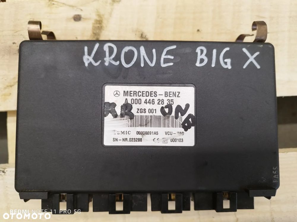 Sterownik VCU A0004462835 ECU TEMIC 00008691A5 Krone Big-X V8 - 3