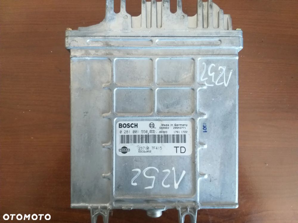 KOMPUTER TERRANO 2.7 TDI 23710 7F405 0281001550 TD