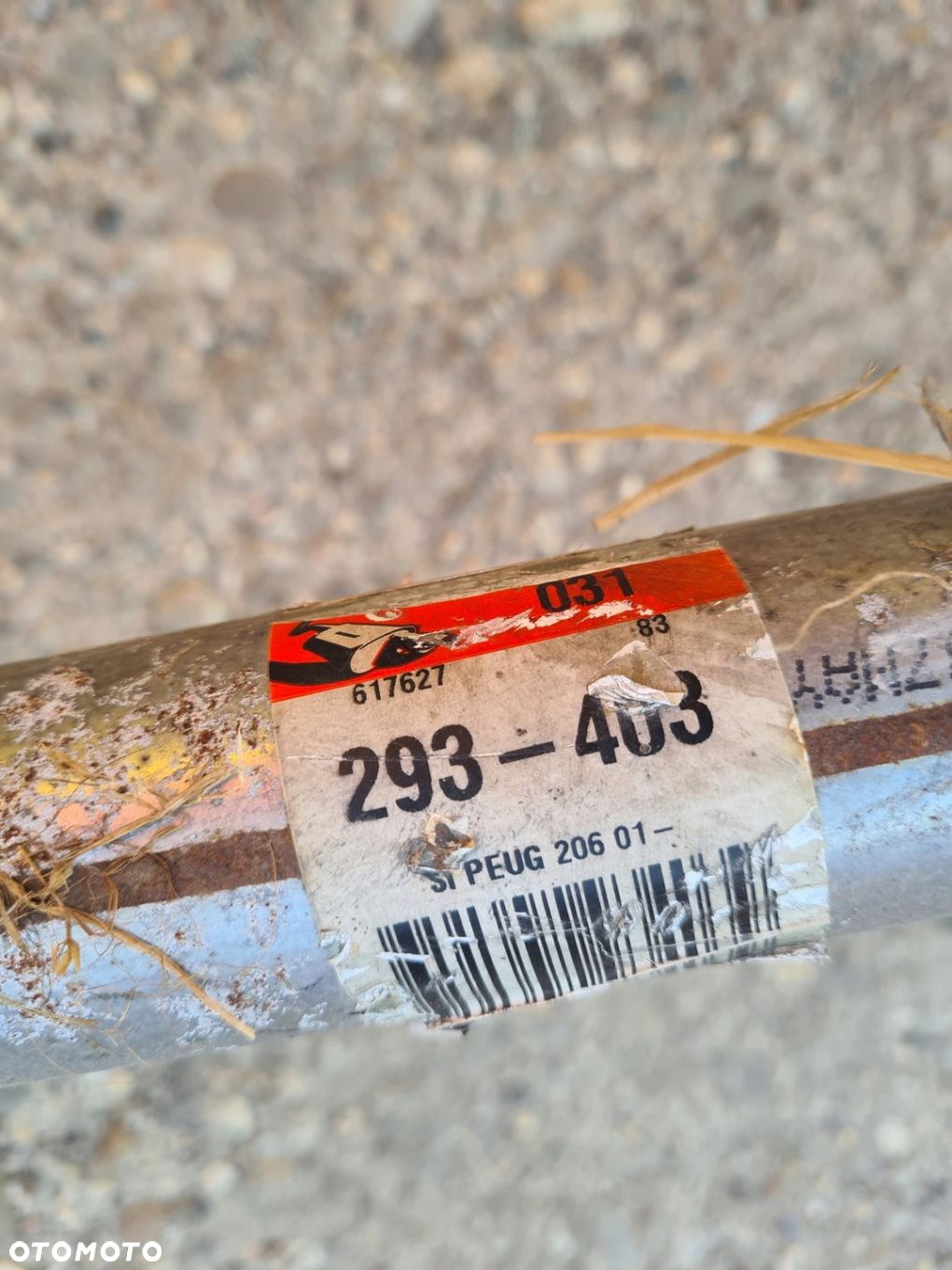 Tłumik układu wydechowego środkowy 293-403 Peugeot 206 - 2