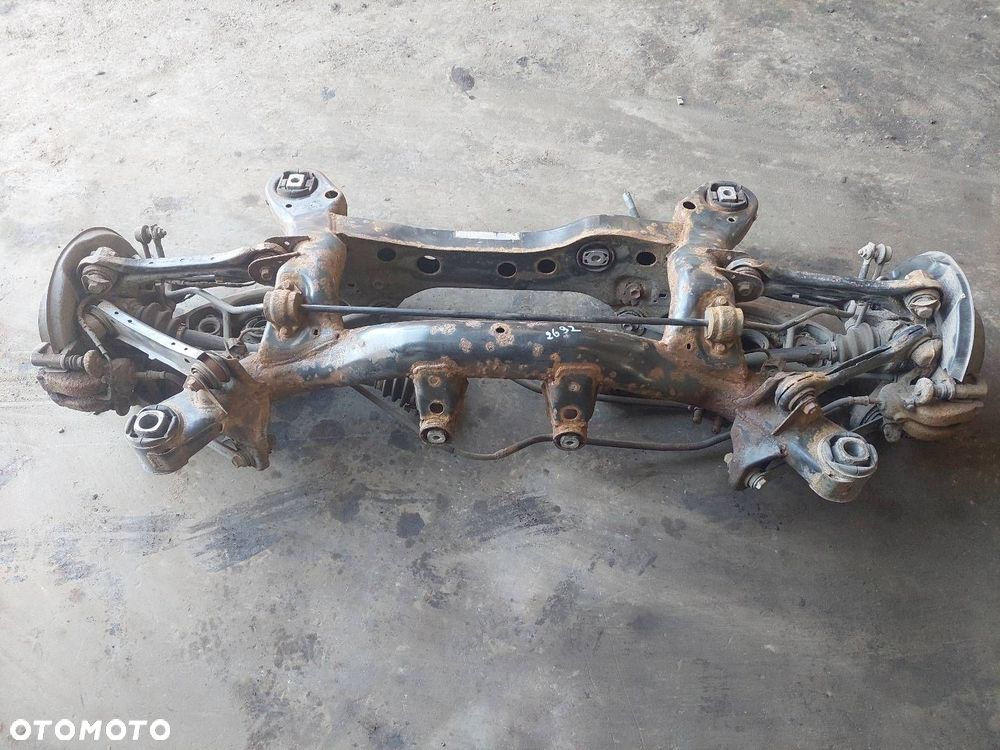KOMPLETNE ZAWIESZENIE SANKI TYŁ + PÓŁOŚ LEWY PRAWY TYŁ BMW E46 LIFT 320D - 3