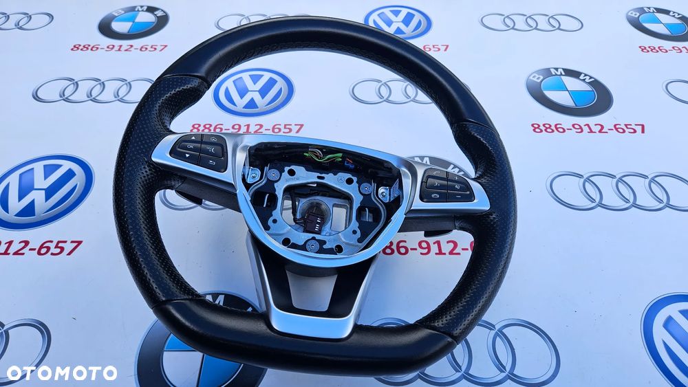 Mercedes GLC W253 X253 Kierownica AMG Łopatki A0004604003 Poduszka kierownicy Airbag IDEALNA - 12