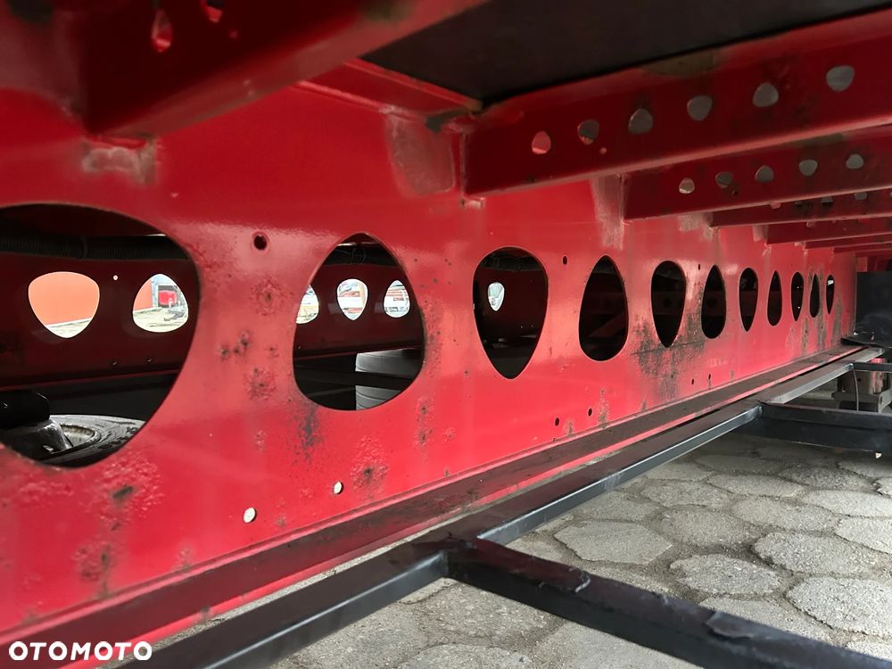 Berger FIRANKA MEGA 5170 KG BARDZO LEKKA / SAF OSIE / OŚ PODNOSZONA / 2019 ROK / BERGER ECOTRAIL LIGHT MEGA / OPONY R 19.5 / 2 KOŁA ZAPASOWE / DACH PODNOSZONY i REGULOWANY !! - 13