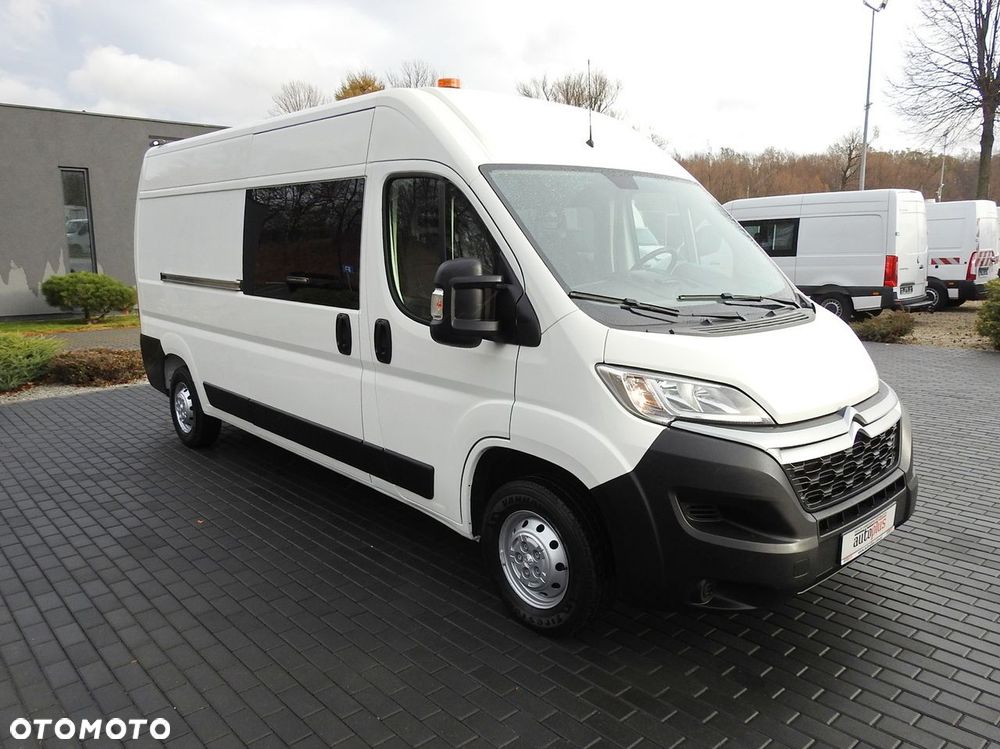 Citroën JUMPER FURGON BRYGADÓWKA 6 MIEJSC KLIMATYZACJA  140KM - 5