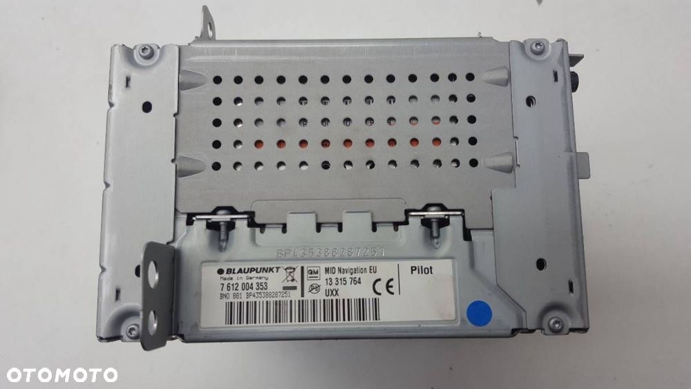 RADIO OPEL INSIGNIA A 2009 13315764 EUROPA - 4