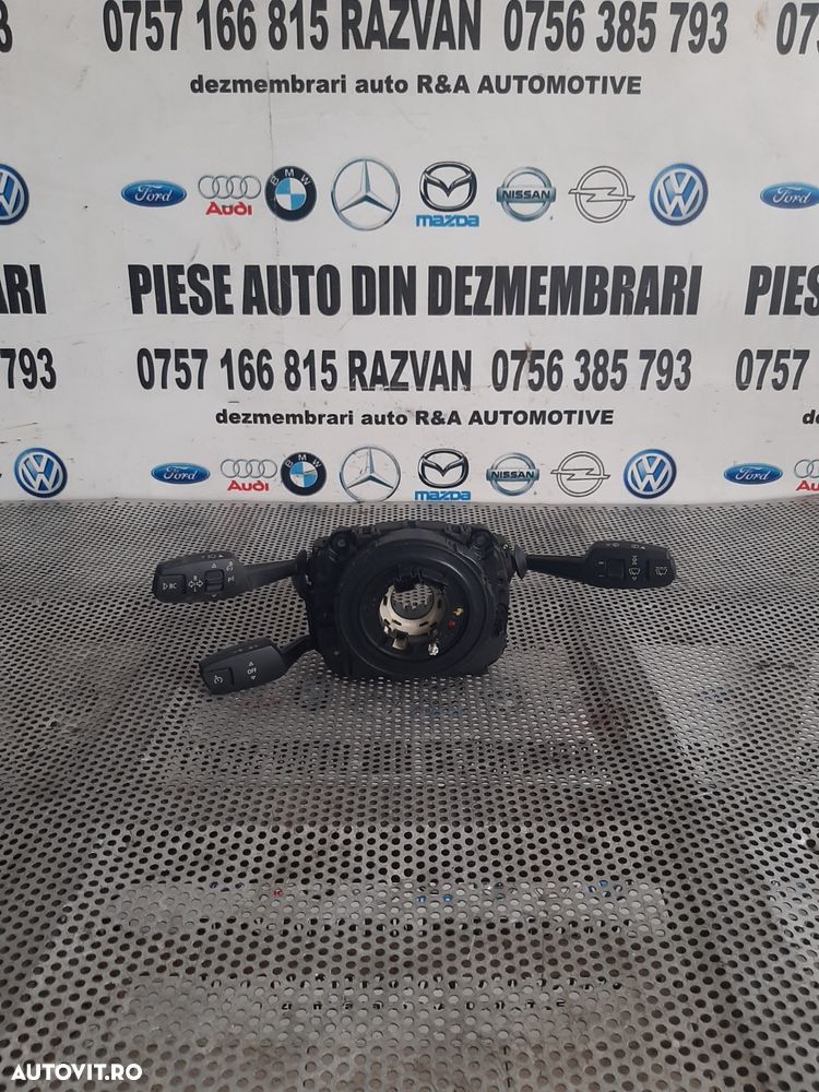Spira Spirala Volan Airbag SZL Cu Pilot Automat Maneta Bmw E87 E88 E81 E82 E90 E91 E92 E93 Cod 6989556 - 2