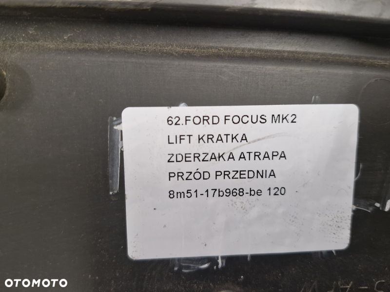 ford focus mk2 lift kratka zderzaka atrapa przód przednia 8m51-17b968-be - 8