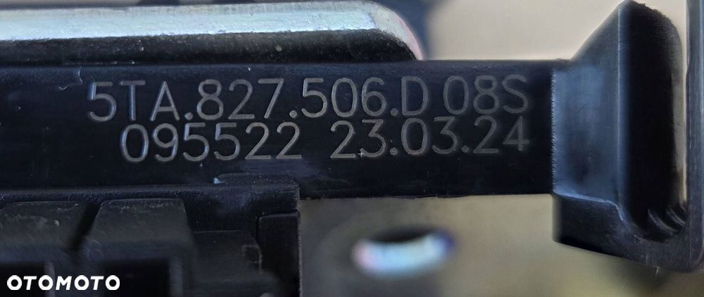 volkswagen multivan t7 zamek klapy tylnej bagażnika 4m0827887d 5ta827506d - 2