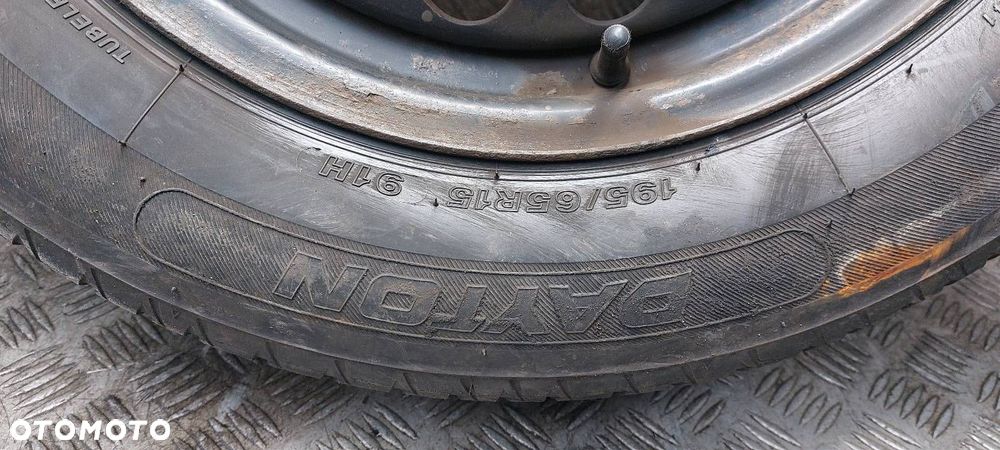KOŁO DOJAZDOWE ZAPAS OPONA OCTAVIA II 195/65R15 6JX15 ET47 5X112 - 2