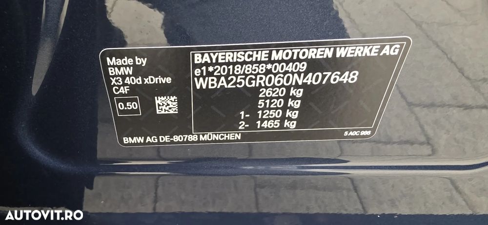 BMW X3 40d xDrive - 11
