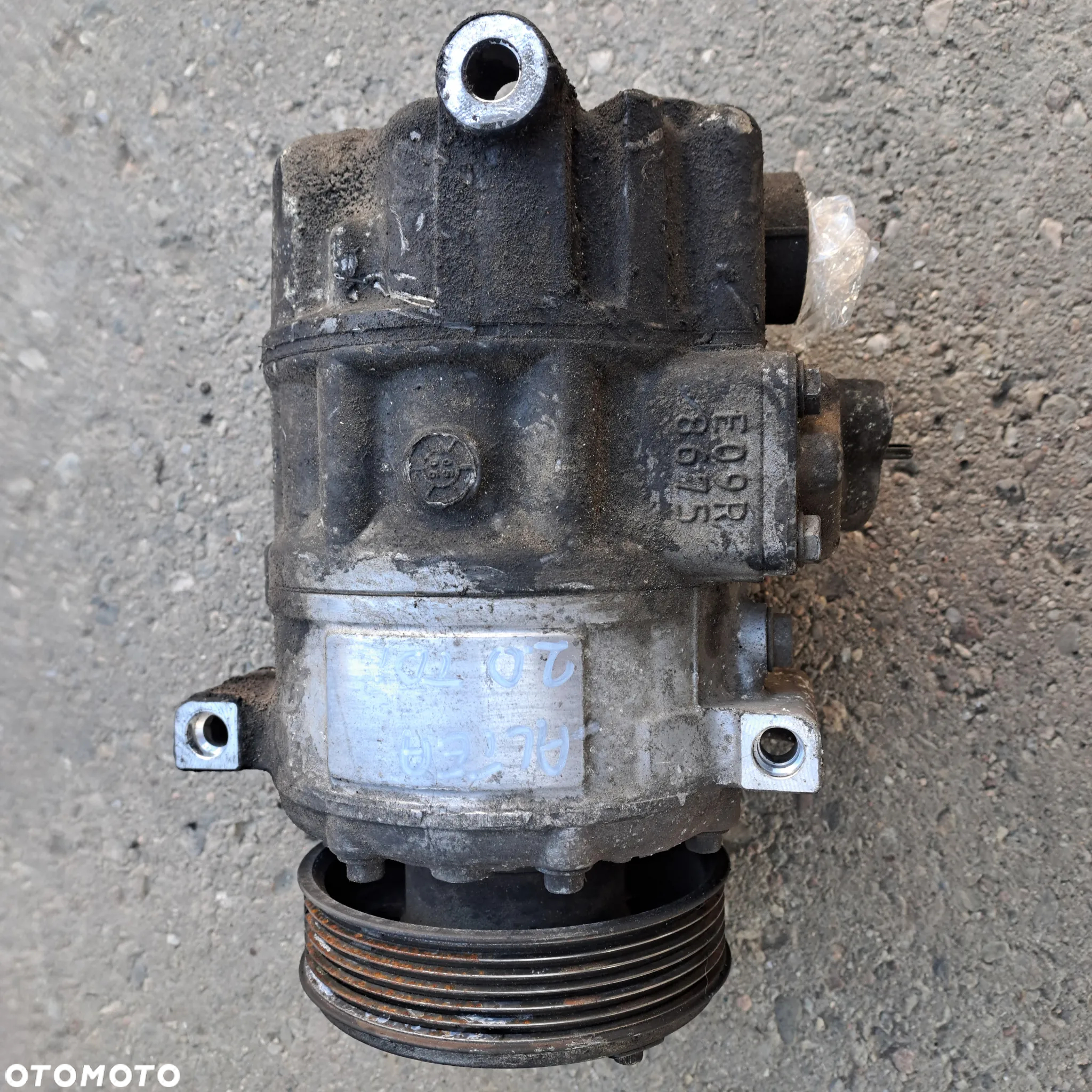 Seat Altea 2.0 TDi kompresor klimatyzacji Sanden PXE16 8676F  1K0820803C - 4