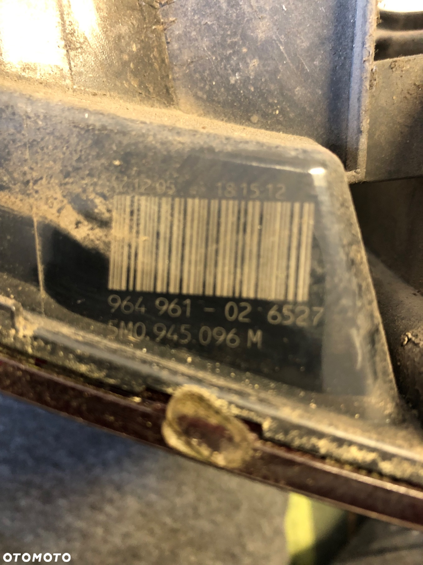 Lampa prawy tył VW Golf V plus 5M0945096M - 3