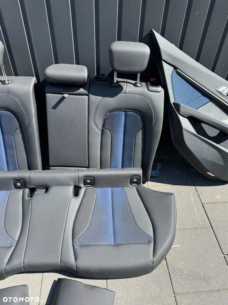 FOTELE TAPICERKA BMW 1 F40 TRIGON CZARNY SPORTOWE ELEKTRYCZNE GRZANE - 8