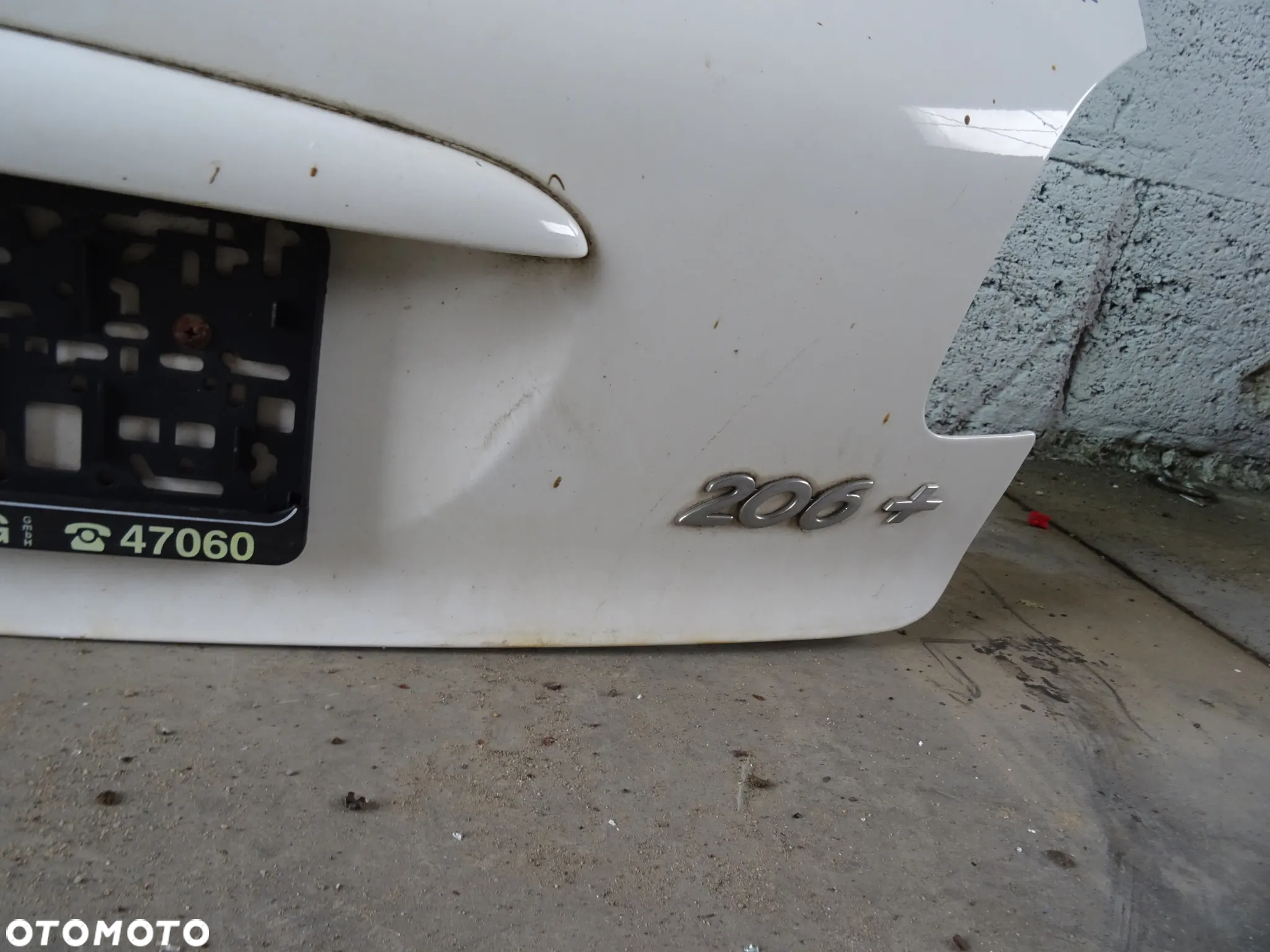 Klapa Bagażnika Peugeot 206+ Plus EWP (Goła) - 6