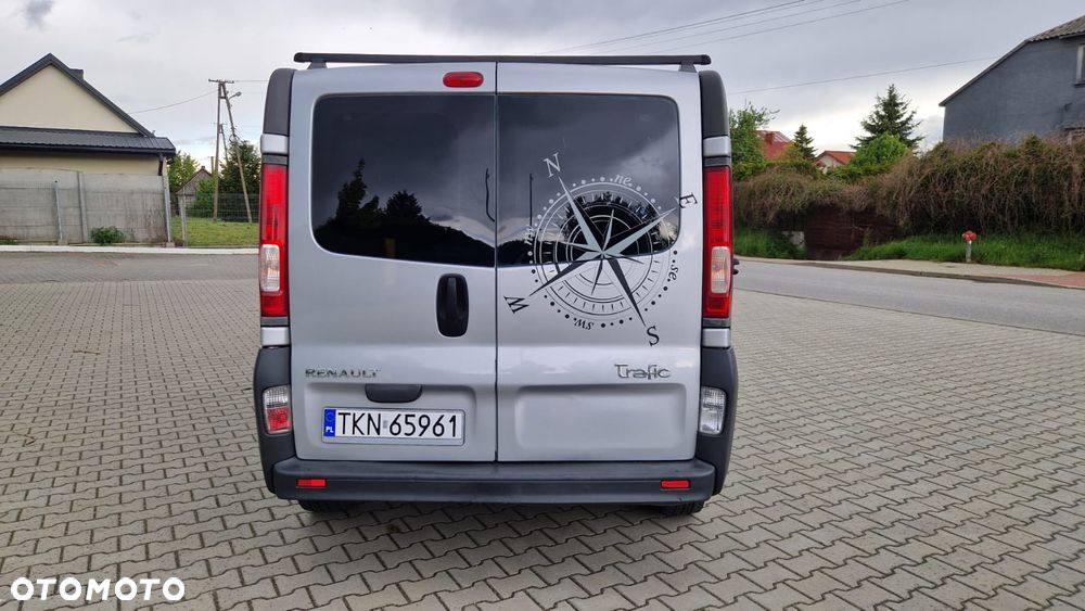 Renault TRAFIC L2H1 Długi Klima Elektryka Navi Tempomat Dubel Kabina 6os Brygadówka - 6