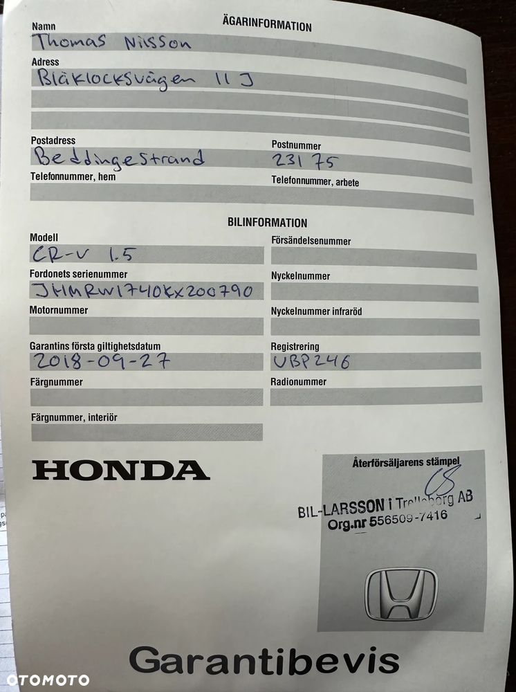 Honda CR-V 1.5T 2WD Elegance - 35