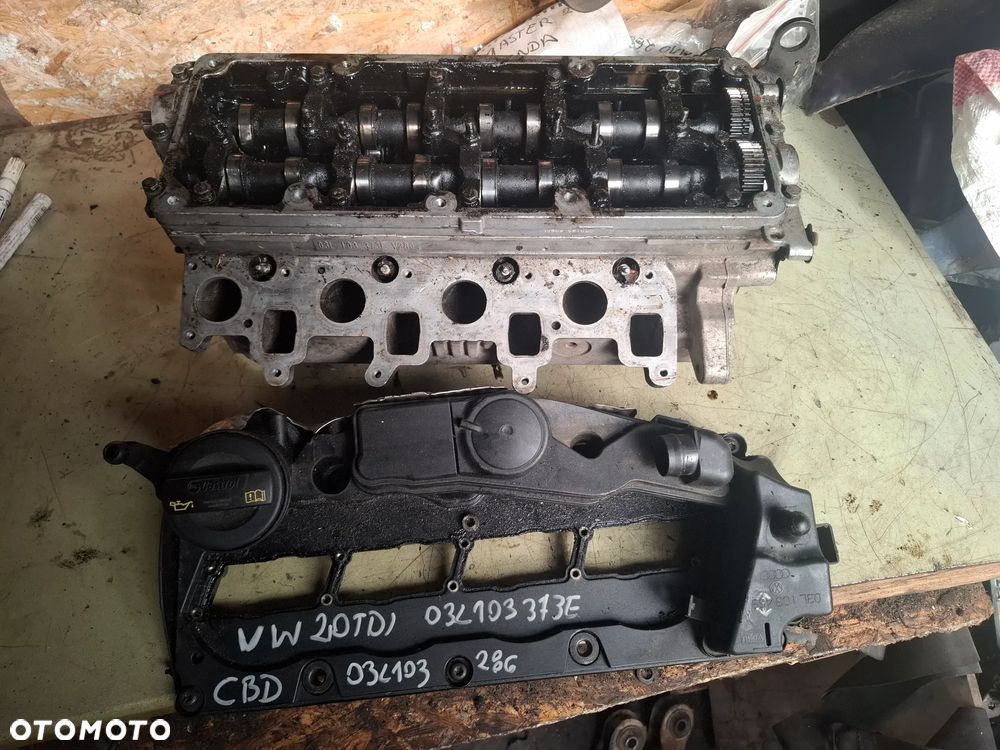 VW SEAT SKODA AUDI 2,0 TDI CBD głowica 03L103373E pokrywa wałki 03L103286 - 1