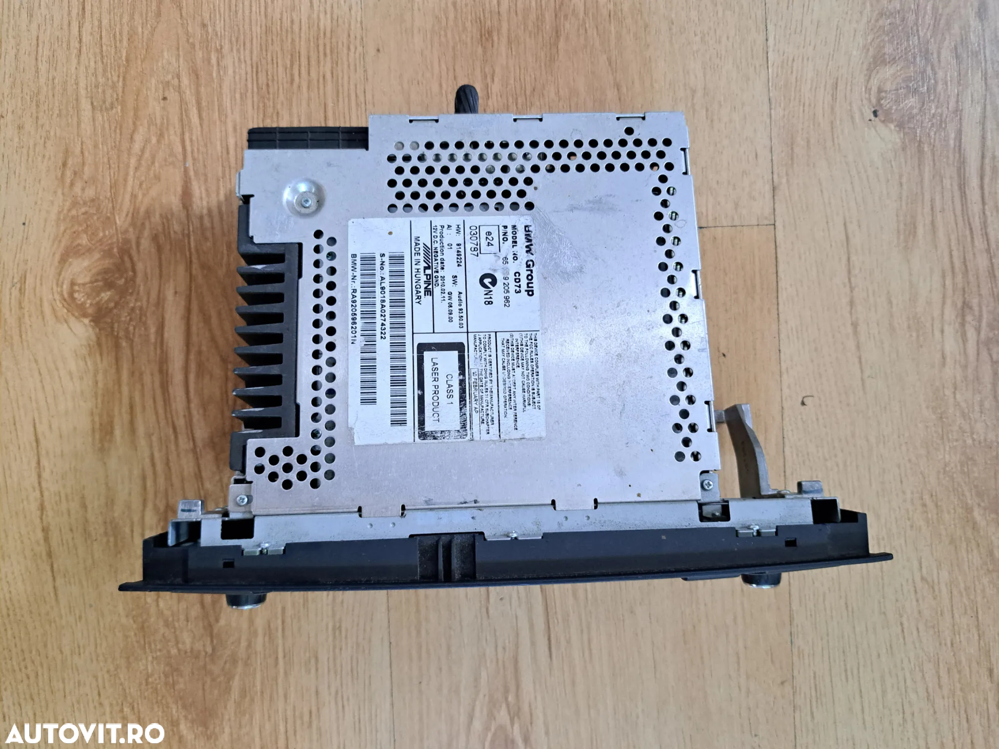 Radio CD Player RP Profesional original BMW E81 E87+LCI E90 E91 E92 E93 - 2