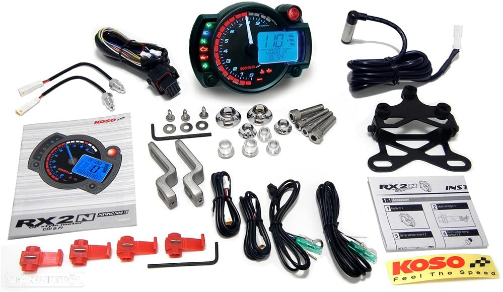 conta rotações universal koso rx2nr + - 3