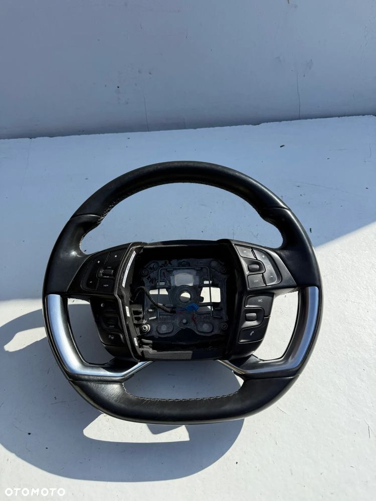 KIEROWNICA SKÓRA CITROEN C4 PICASSO II 2013- 96777870ZD MULTIFUNKCYJNA - 1