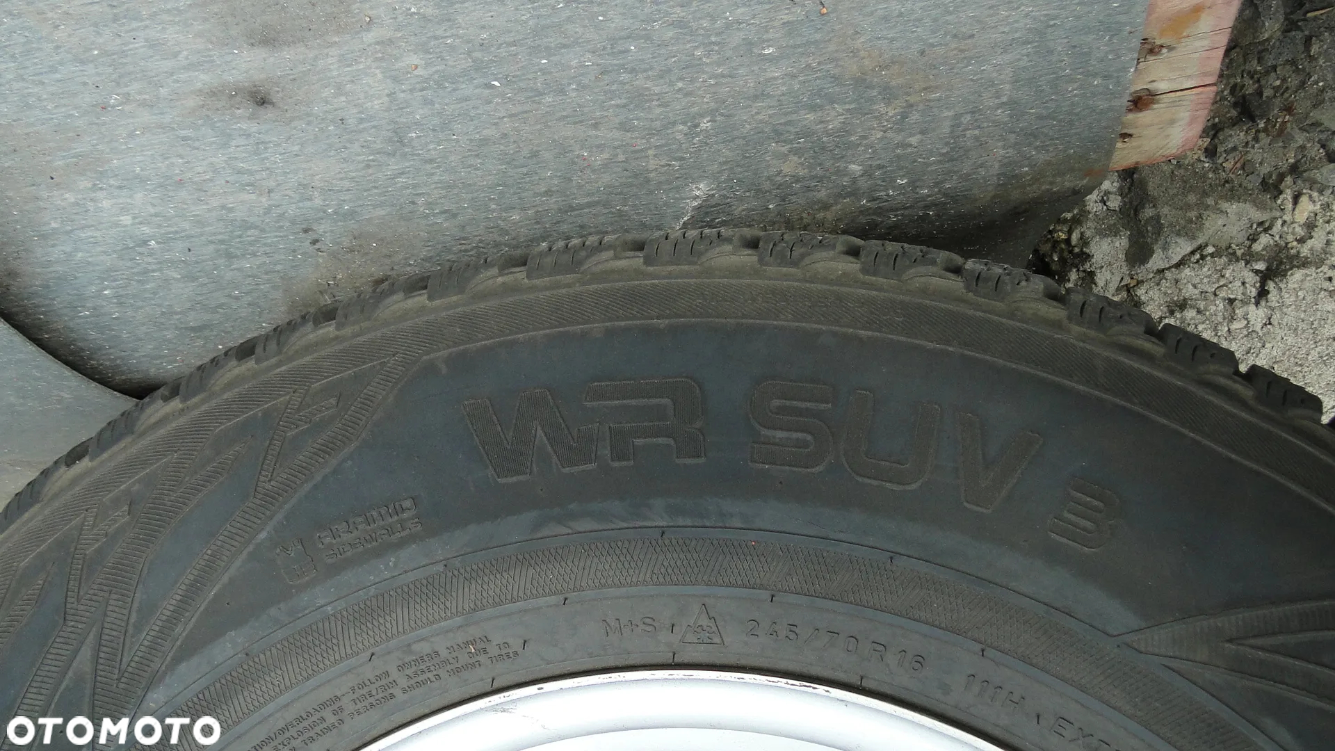 ISUZU D-MAX II FELGA FELGI STALOWE OPONY 7X16 6X139,7 NOKIAN WR SUV 3 245/70R16 2017r - 5