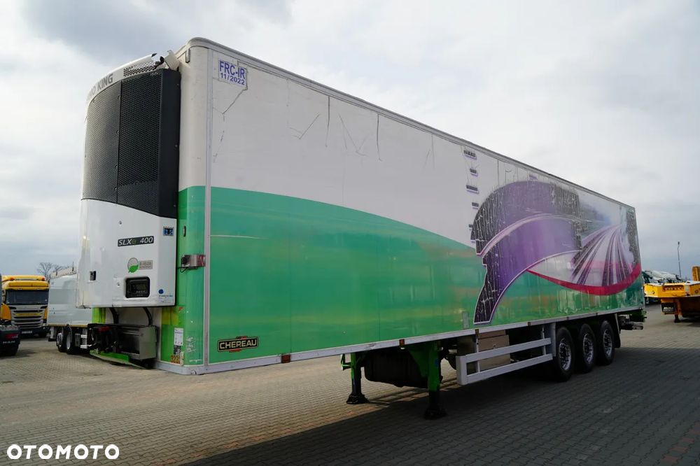Chereau CHŁODNIA / THERMO KING SLXE 400 / OŚ PODNOSZONA / WINDA DHOLLANDIA  3 000 KG / ROLETA ELEKTRYCZNA / SAF - 2