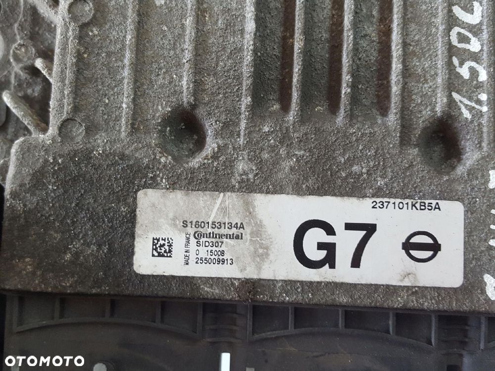 NISSAN JUKE I F15 LIFT 14-19r 1.5 DCI STEROWNIK KOMPUTER SILNIKA 237101KB5A - 2