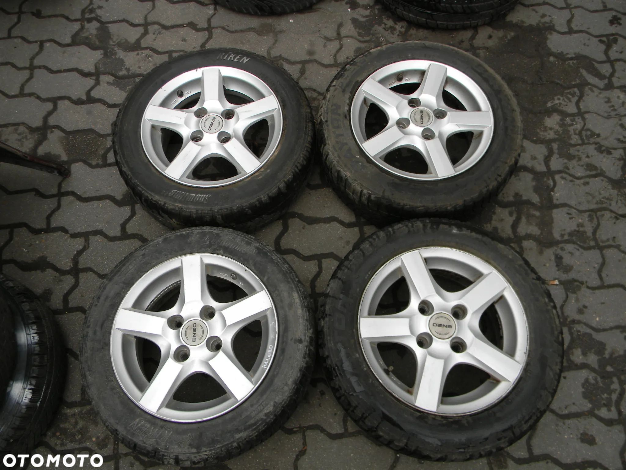 felgi komplet alu 14" HONDA ACCORD NISSAN PRIMERA ALMERA 4x114,3 - 1