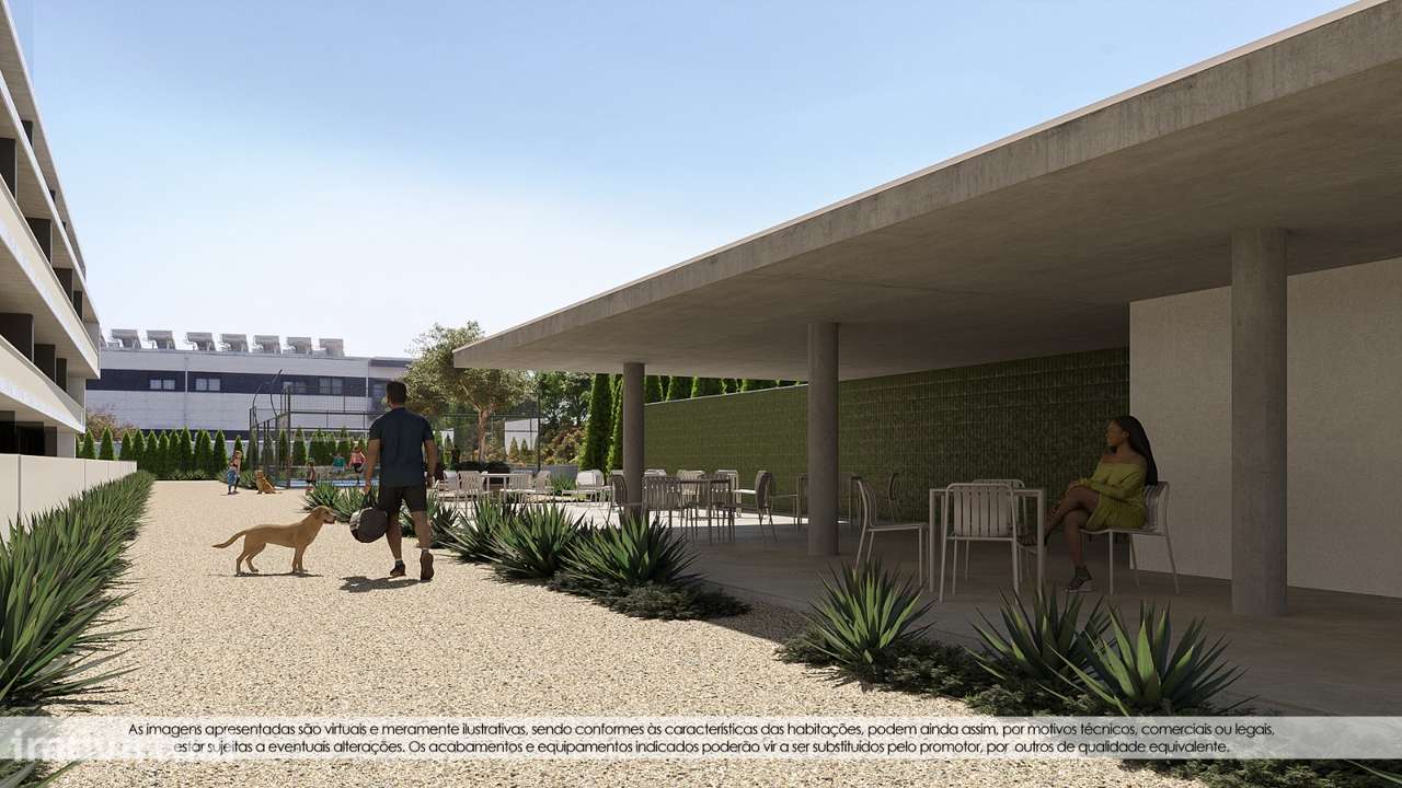 Apartamento T3 c/Terraço (58.40m2) nos Carvalhos (Pedroso) - Grande imagem: 5/16