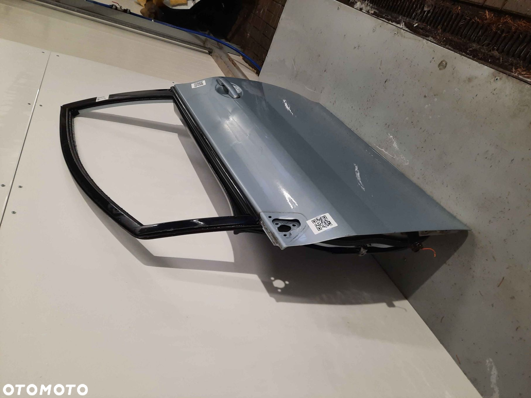 } DRZWI PRZÓD PRZEDNIE LEWE TOYOTA AURIS I 1 8S1 BŁEKITNE 5D 5 DRZWI HB - 4