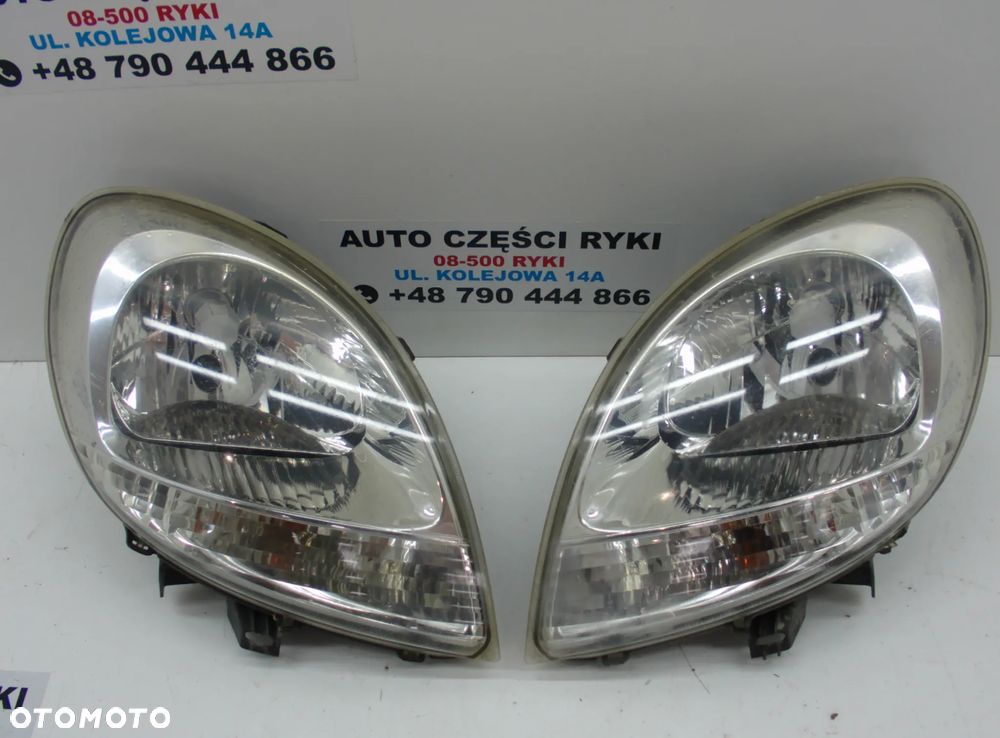 Renault Kangoo I lift Lampa przód Lewa Prawa strona - 1