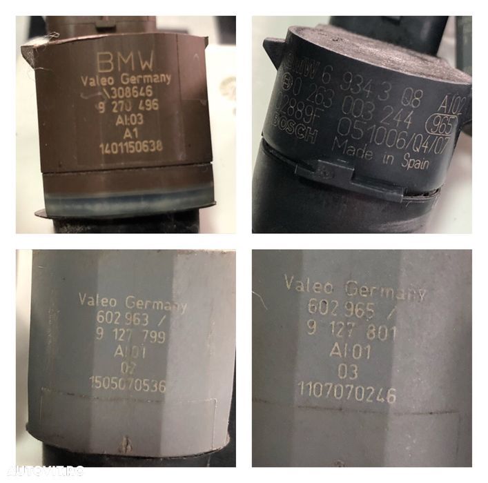 Senzor Radar Distronic PDC parcare BMW F01 F02 e70 e71 F10 F11 07 F30 f31 x6 X5 - 6