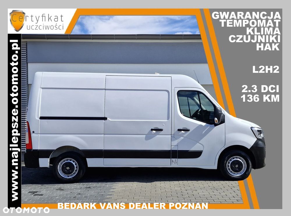 Opel MOVANO, L2H2, tempomat, klima, czujniki, hak - 1