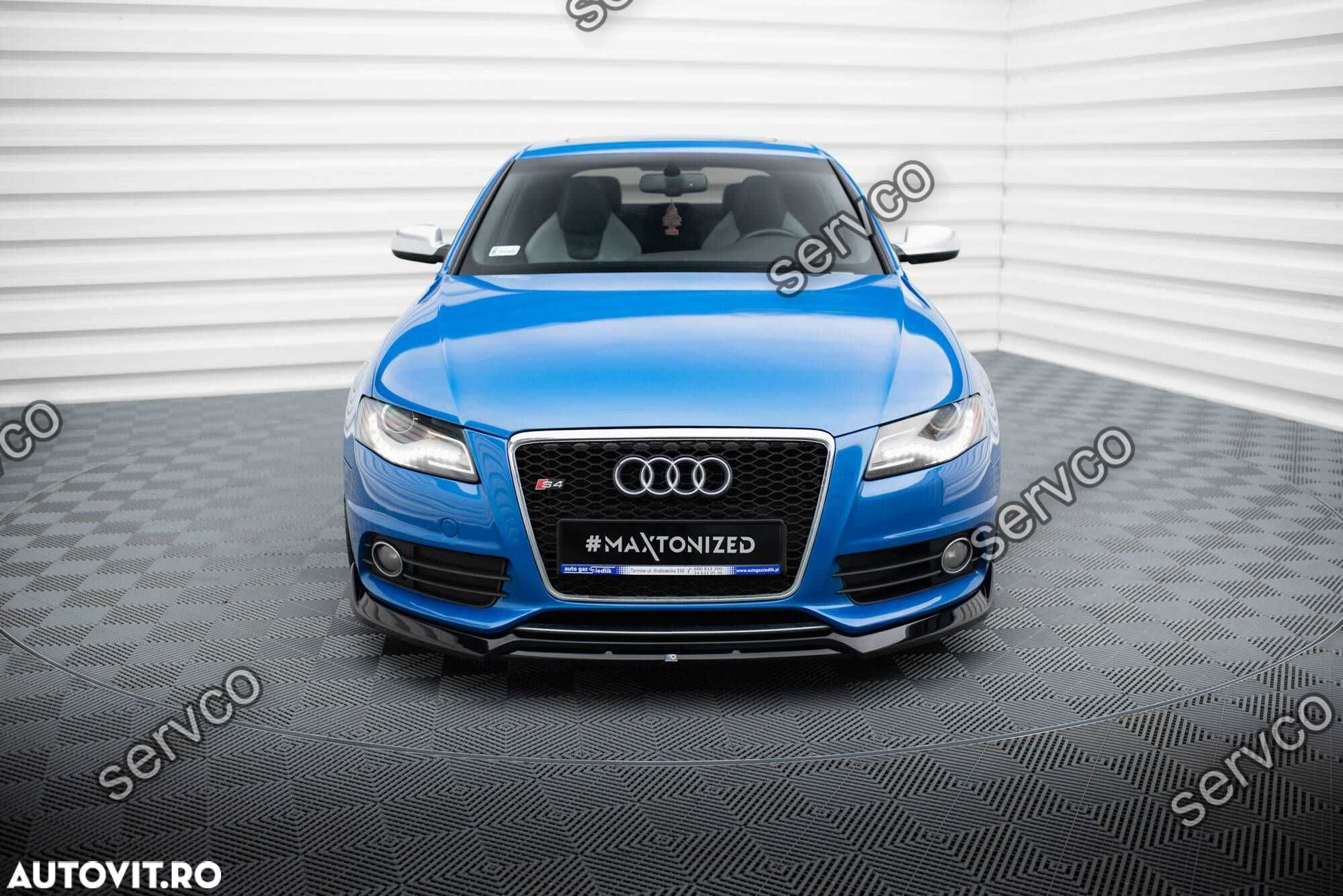 Prelungire bara fata Audi A4 B8 Sline S4 2008-2012 v17 Maxton Design - 2