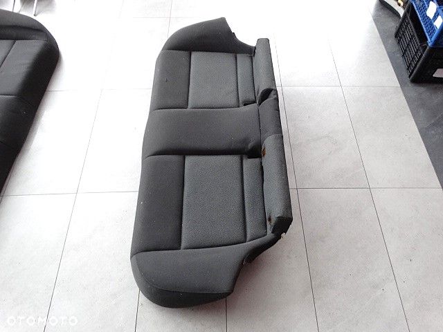 BMW 3 E90 E91 Siedzisko Tylnej Kanapy do Rozkładanego Dzielonego Oparcia Europa Ładne Przedlift Czarny Materiał  Welur  7133818  52207133818  BMW 316i 318d 318i 320d 323i 325d 325i 328i 330d 330i 335i - 6