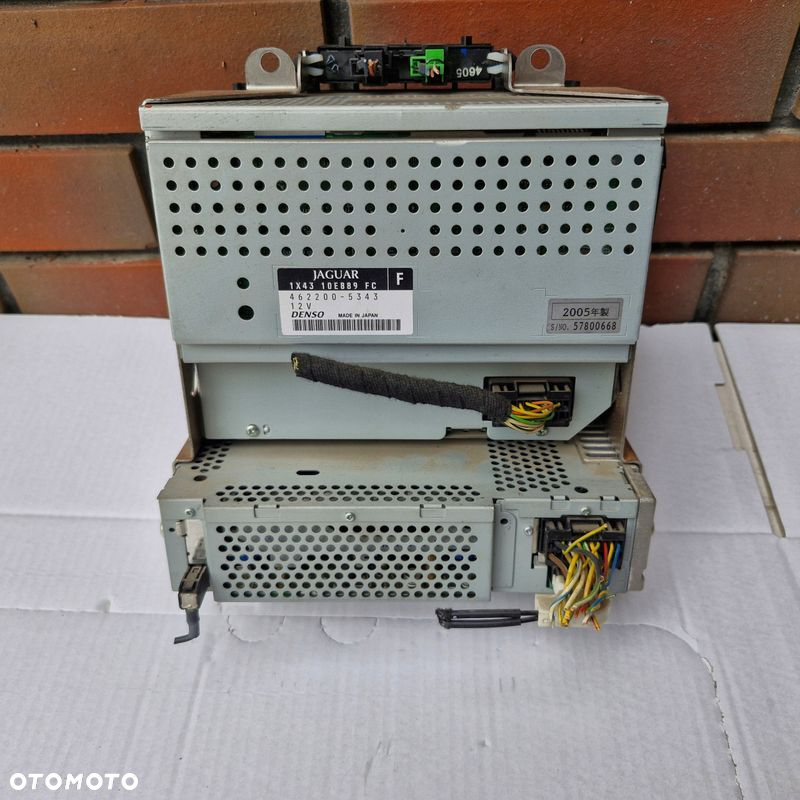 JAGUAR X TYPE RADIO NAWIGACJA 1X4310E889FC - 3