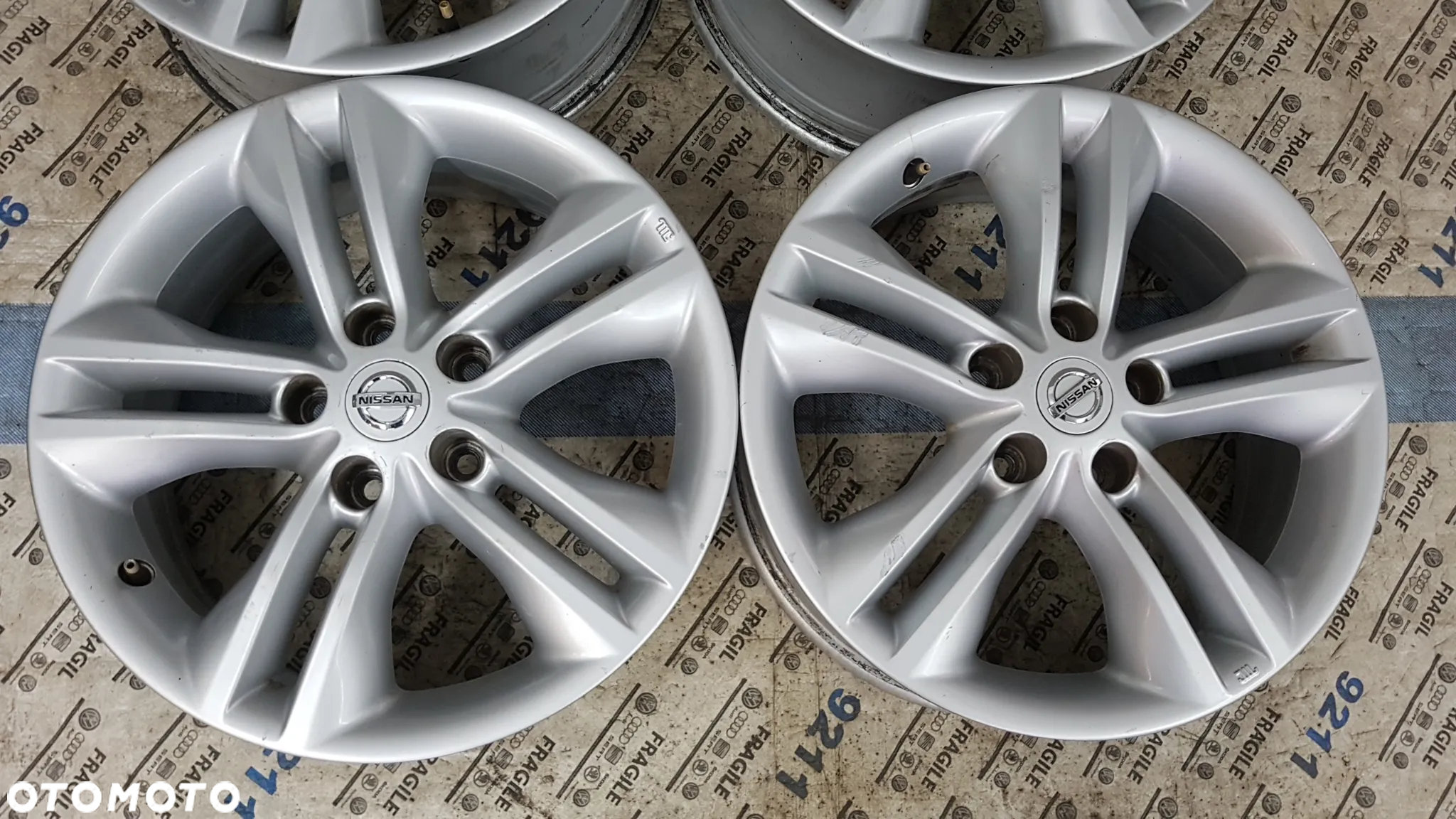FELGI ALU  ORYGINAŁ NISSAN JUK QASHQAI 5X114,3 6.5JX17 ET40 - 3