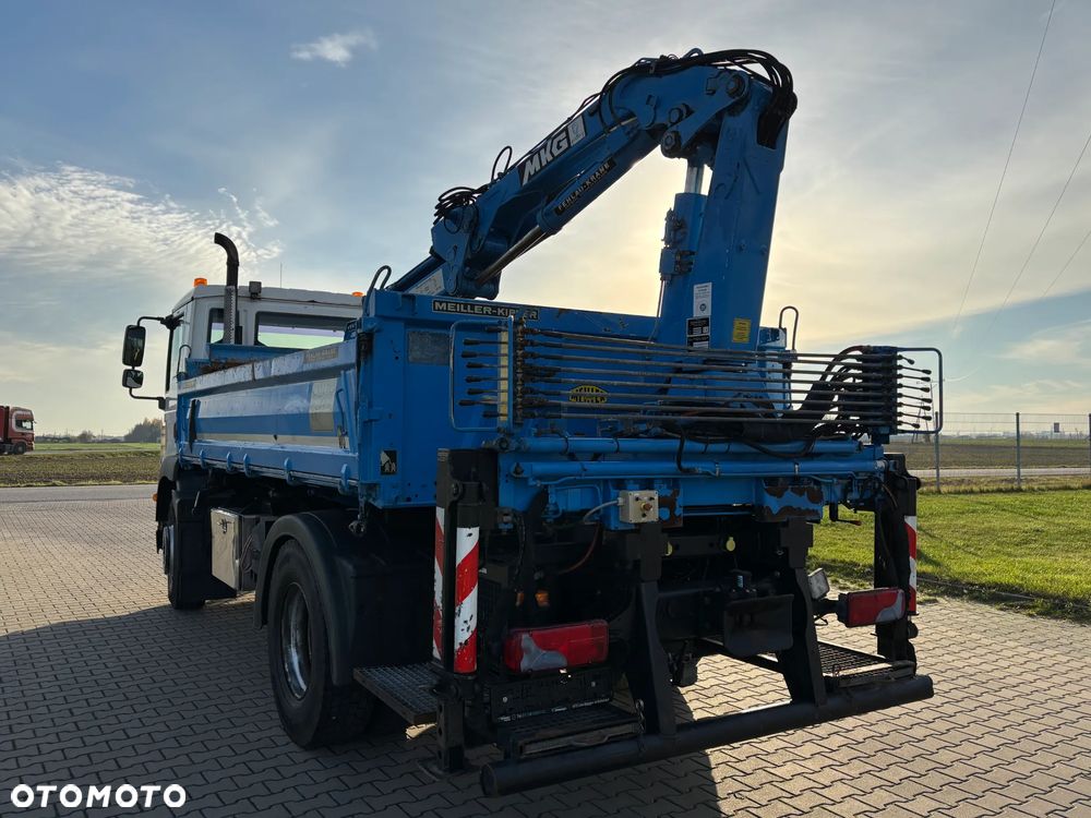 MAN TGM 18.250 4x2 wywrotka MEILLER z HDS MKG z czerpakiem i rotatorem , łyżką , obrotnica , HDS wyprowadzona 5 i 6 funkcja, bardzo dobry stan, idealny do kostki , komunalki , - 17