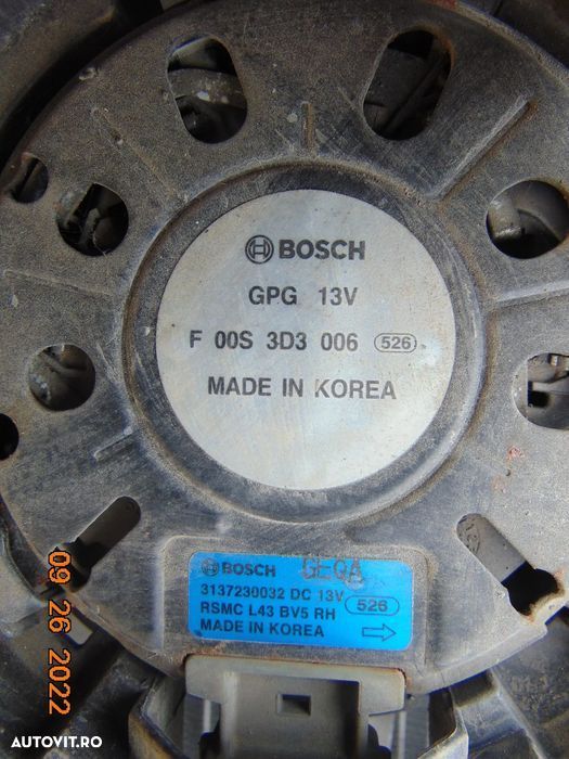 Ventilatoare renault Laguna 3 motor 2.0 set ventilatoare renault Latit - 3