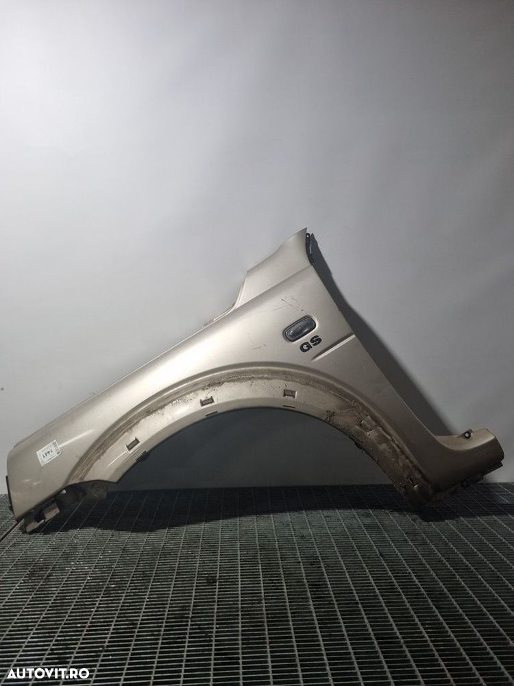 Aripa Stanga Fata Land Rover Freelander 1 1998 - 2006 4 Usi White Gold 618 (1441) - 1