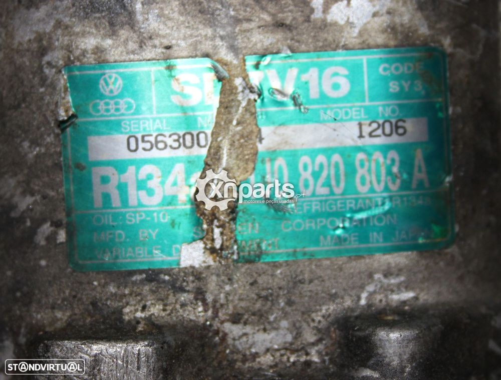 Compressor de ar condicionado VW GOLF IV Variant 1.9 TDI 05.99 - 05.06 Usado REF... - 3