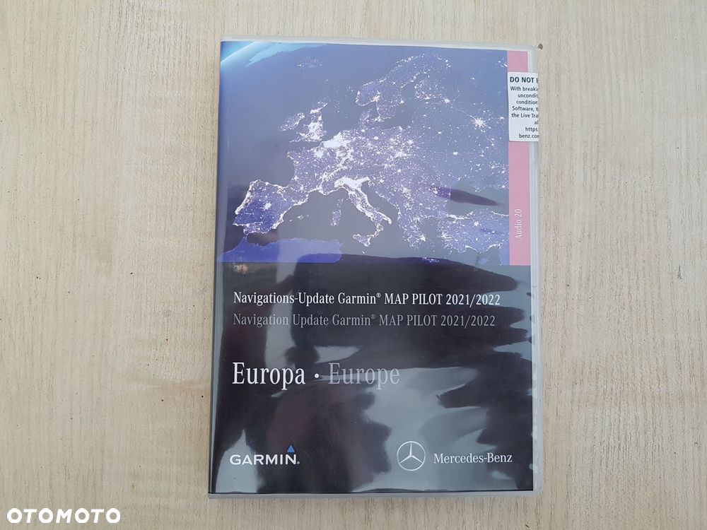 karta nawigacja mb garmin map pilot a2139064110 europa 2021/22 v17.0 - 1