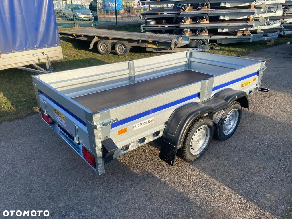 Wiola Przyczepa Wiola Silezia+ 292x142x38 2 osie DMC 750kg mocna spawana rama - 11