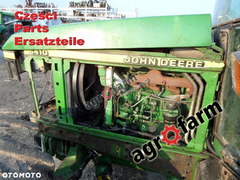 John Deere 6410 części, skrzynia biegów, silnik - 2