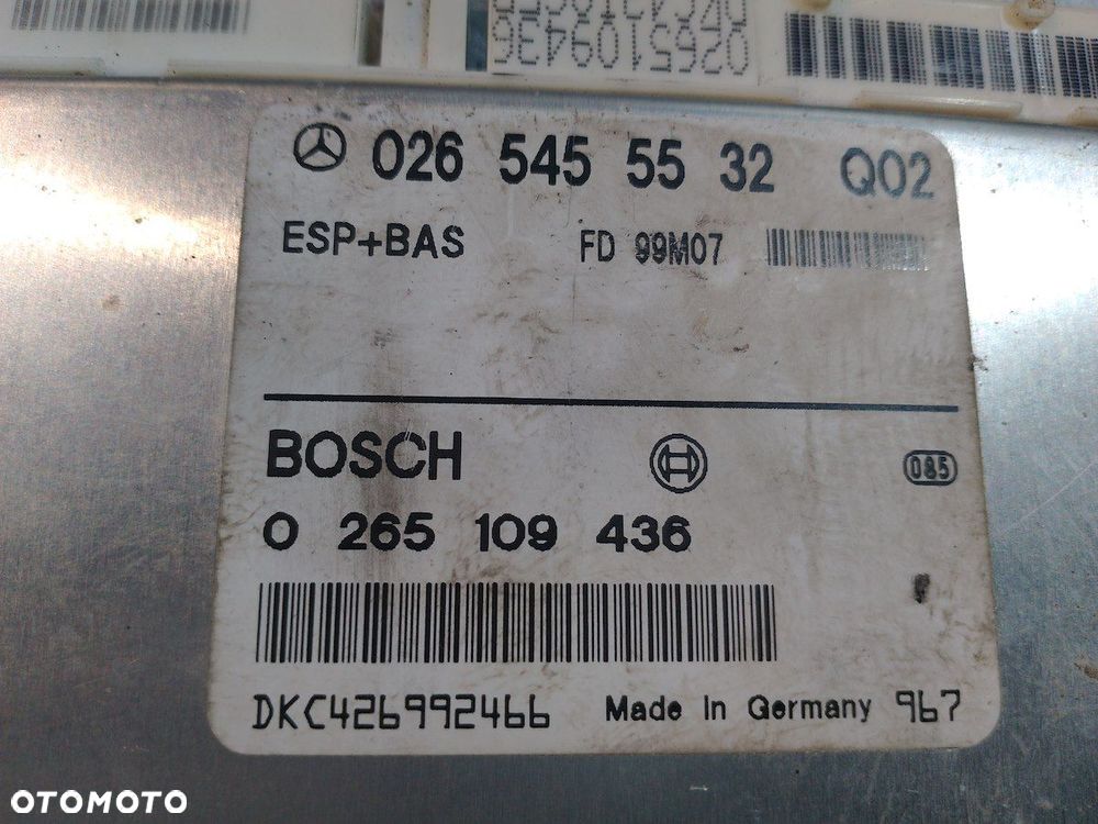 MODUŁ ESP MERCEDES-BENZ W210 0265455532 2.4 6V B - 4