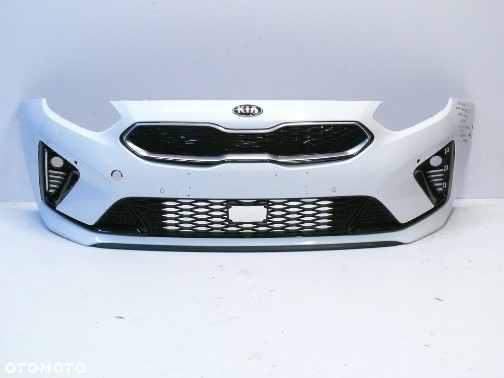 ZDERZAK PRZEDNI KIA CEED III GT LINE 2018 2023 PDC GRILL KRATKI