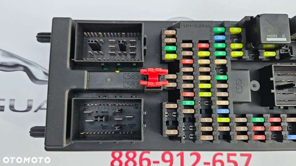 Jaguar XJ 351  Skrzynka bezpieczników BCM Moduł BSI BW93-14F041-AB - 3