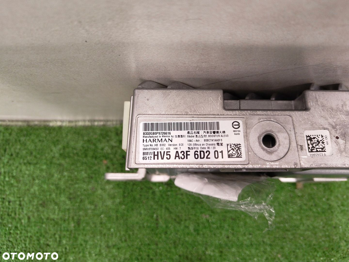 BMW WZMACNIACZ AUDIO 5A3F6D2 - 3