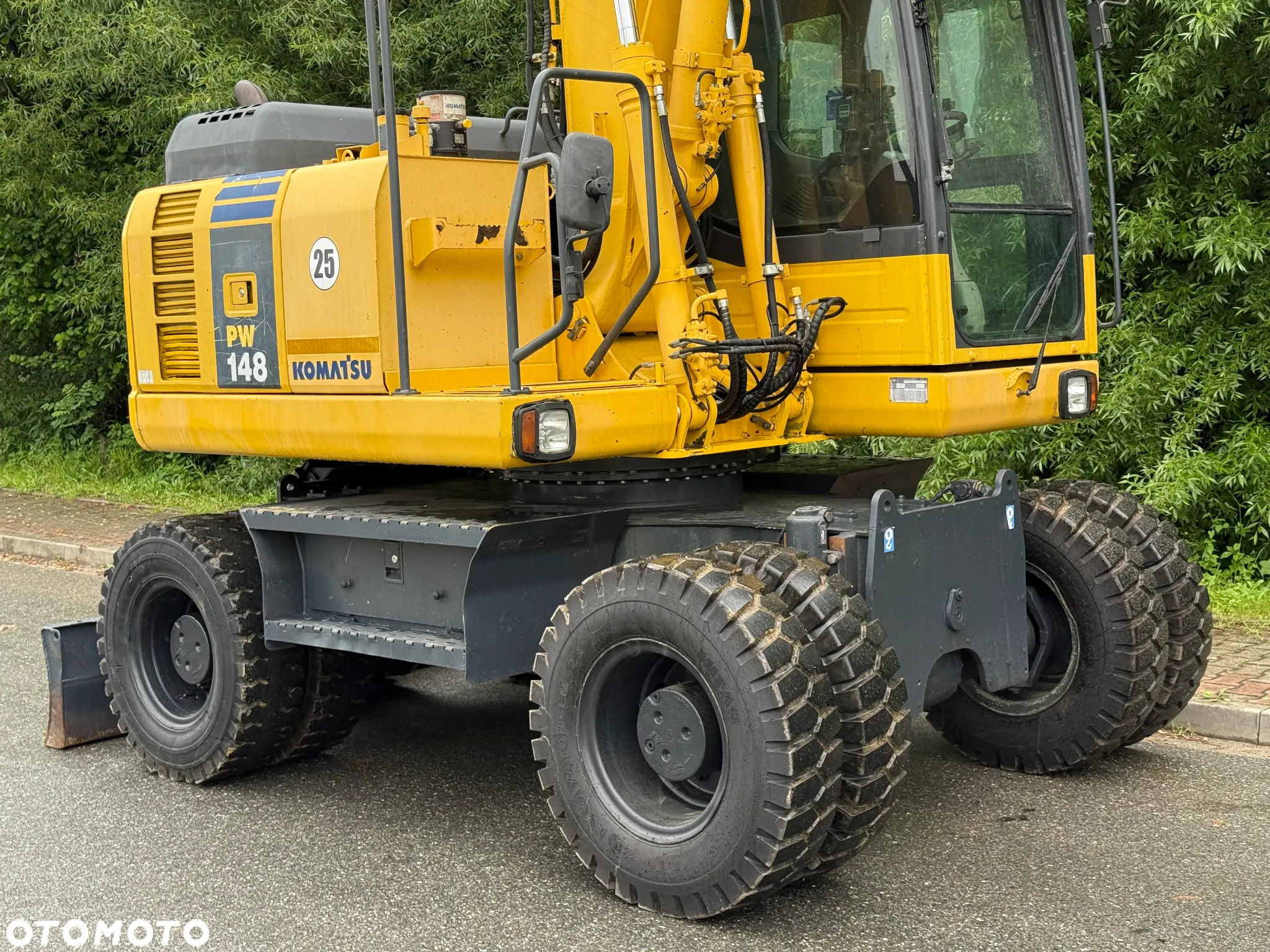 Komatsu * Komatsu PW 148  *ROTOTILT * Sprowadzona * Stan Perfekcyjny * Koparka Kołowa * - 5