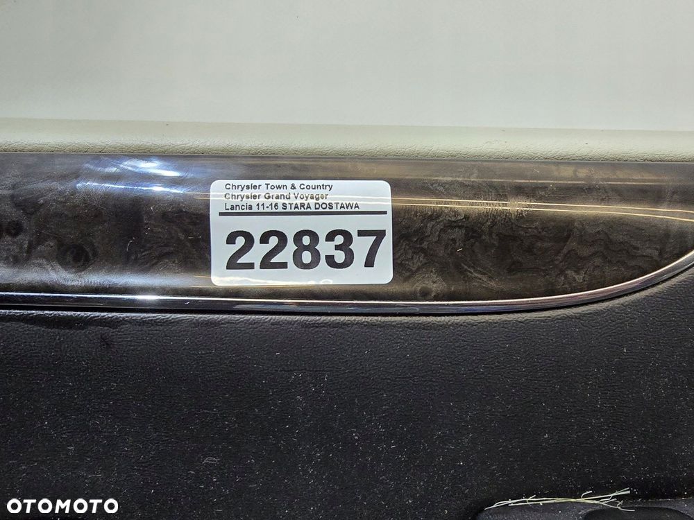 tapicerka boczek drzwi przód lewy lancia voyager town country 12r - 5